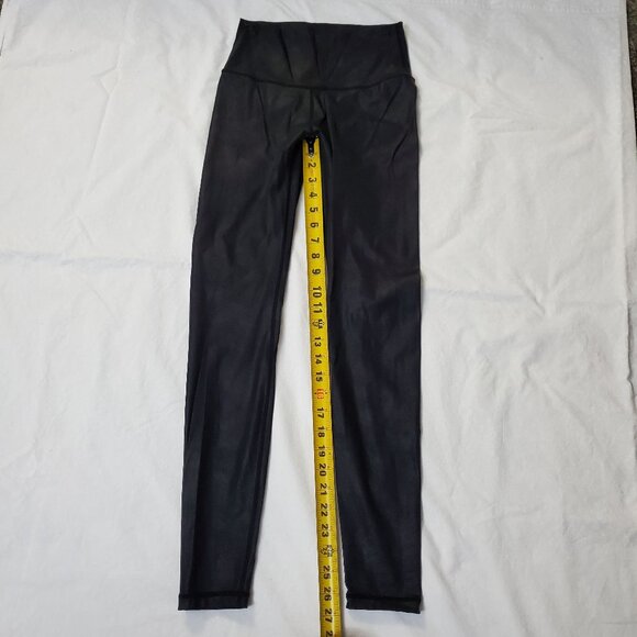 Colorfulkoala Essential Matte Faux Leather Leggings *27" - Black - Size Small - Picture 15 of 16